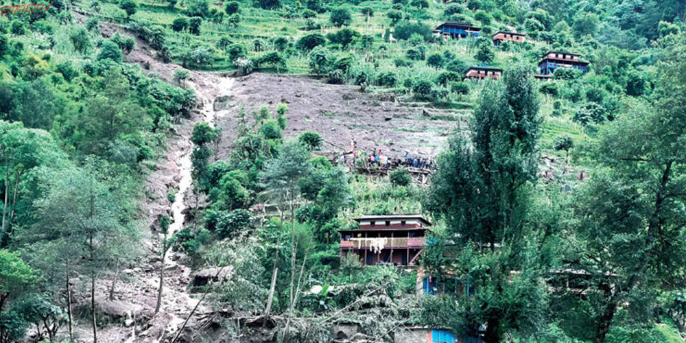 बडिगाड पहिरो : तीन बालबालिका अझै बेपत्ता