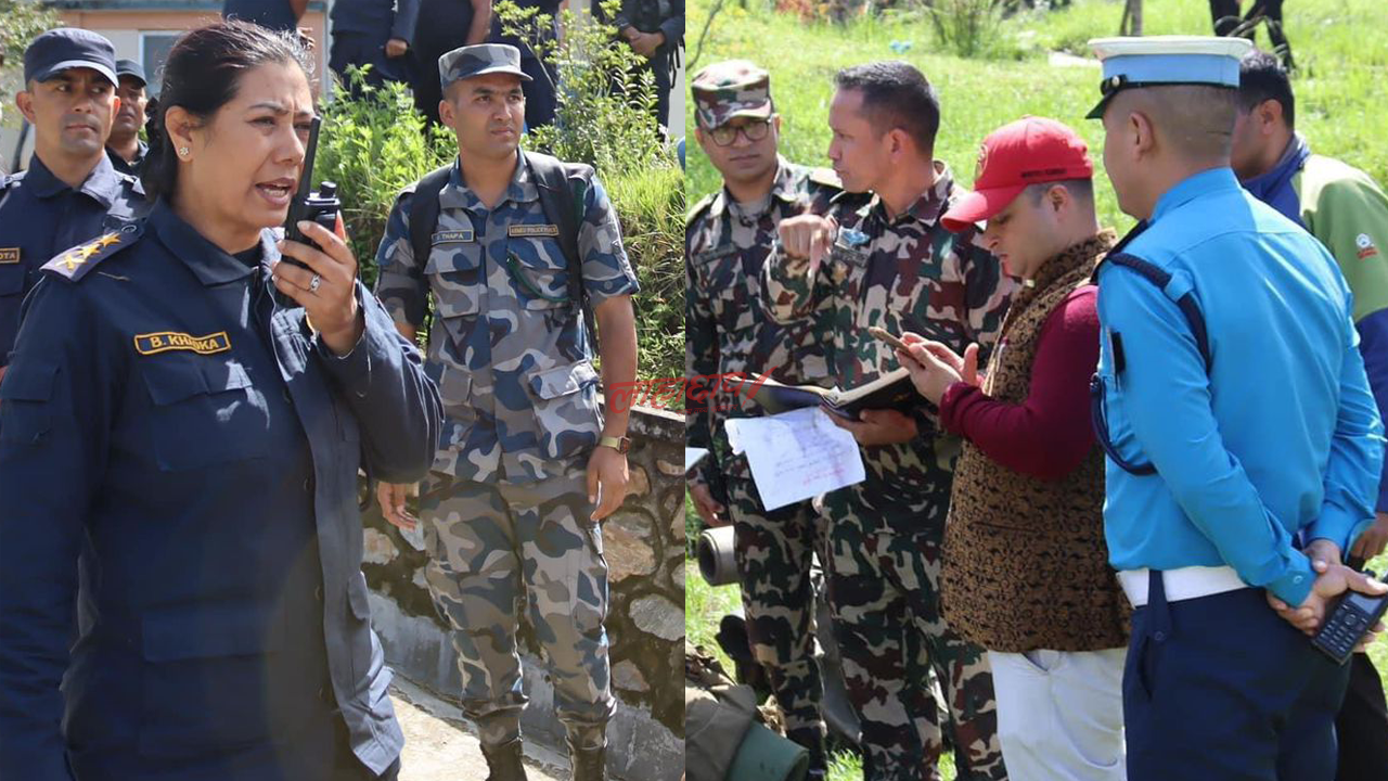 हरेक विपत्तिमा सारथी बन्दै आएका सेना र प्रहरी