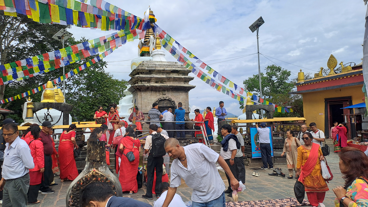 आज कात्तिक पूर्णिमाः नमोबुद्ध जात्रा, बौद्ध धर्मावलम्बीको ‘पितृ’ सम्झने मेला