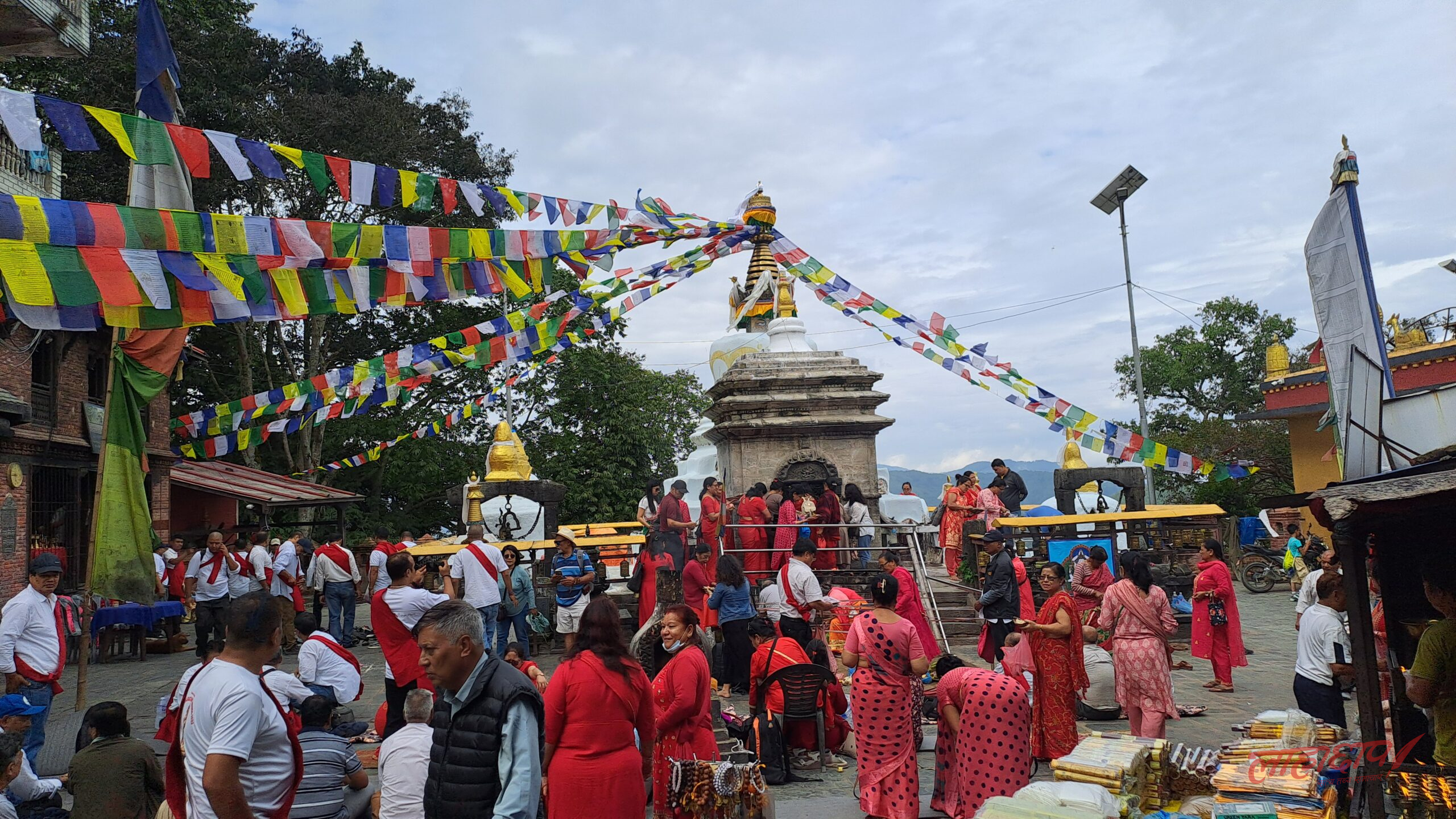 शुक्रबार नमोबुद्ध जात्राः बौद्ध धर्मावलम्बीको ‘पितृ’ सम्झने मेला