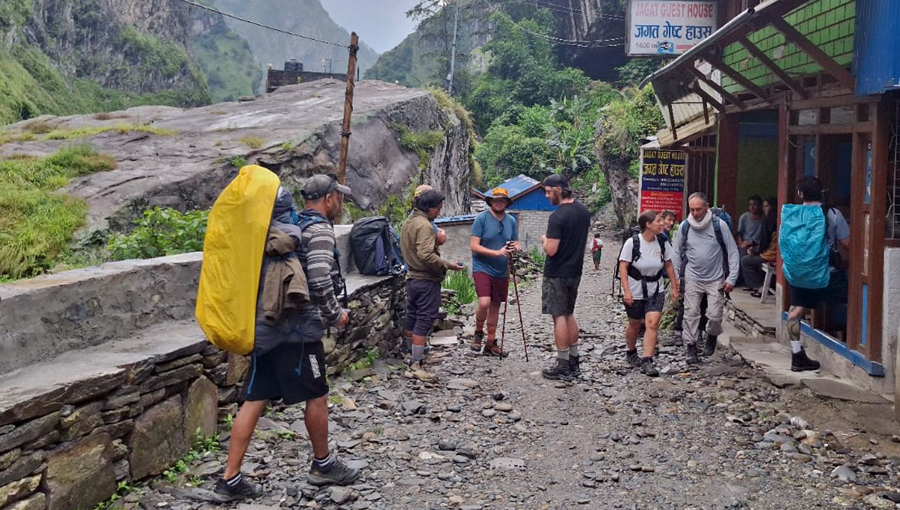 सन् २०२४ मा मनास्लु क्षेत्रमा १० हजार विदेशी पर्यटक