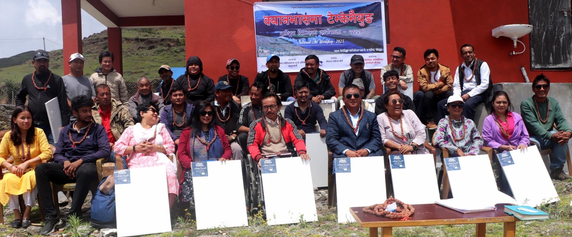 मुन्दम पदमार्गको प्रवर्द्धन गर्न राष्ट्रिय चित्रकला