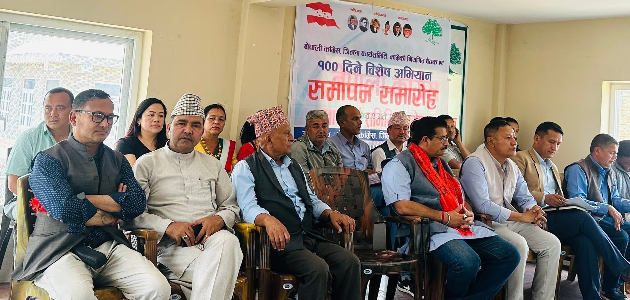 सकियो नेपाली कांग्रेस काभ्रेको ‘१०० दिने विशेष अभियान’