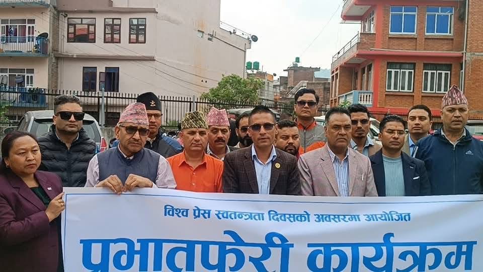 काभ्रेका पत्रकारले गरे प्रभातफेरी र स्वास्थ्य परिक्षण