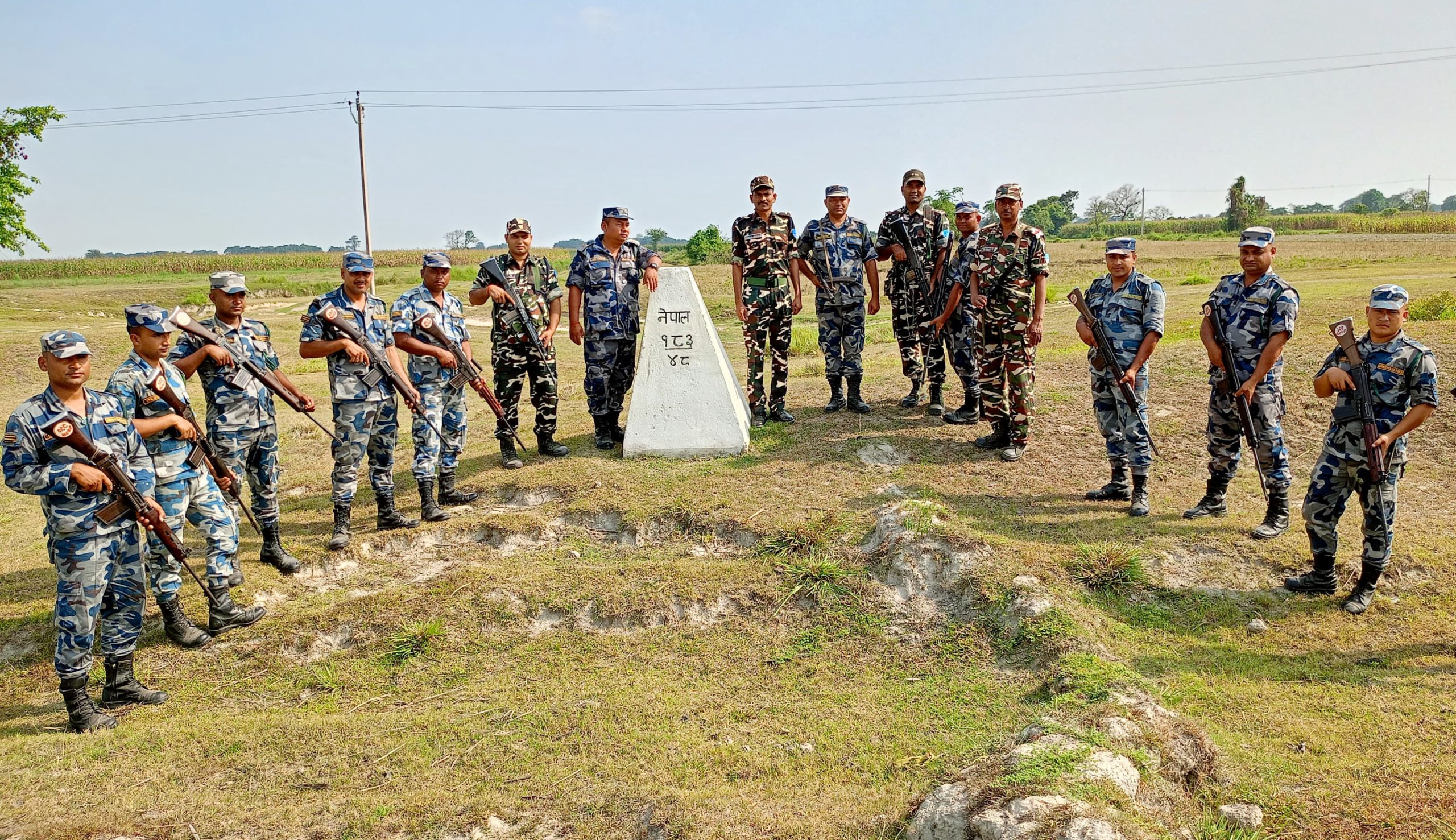 सीमा क्षेत्रमा सुरक्षा निगरानी बनाइयो