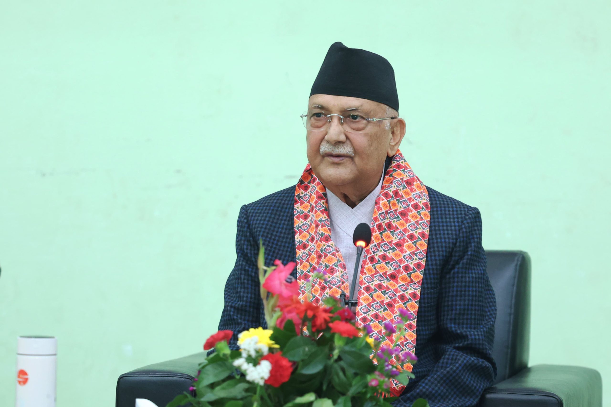 देशको तीव्र विकासका लागि एमालेको बहुमतको सरकार चाहिन्छ: प्रधानमन्त्री