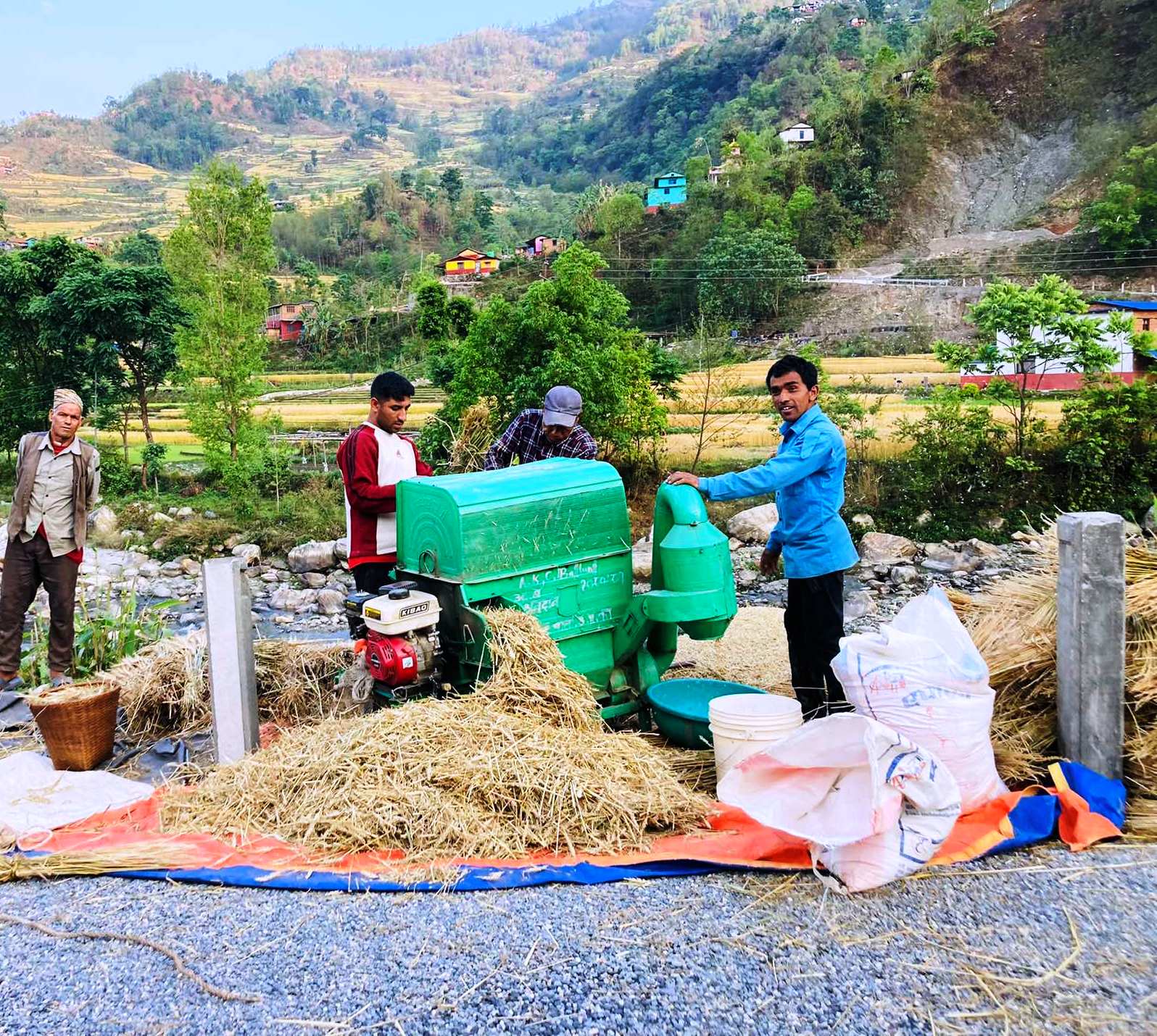 कृषिमा यान्त्रिकीकरणः समय र खर्चको बचत