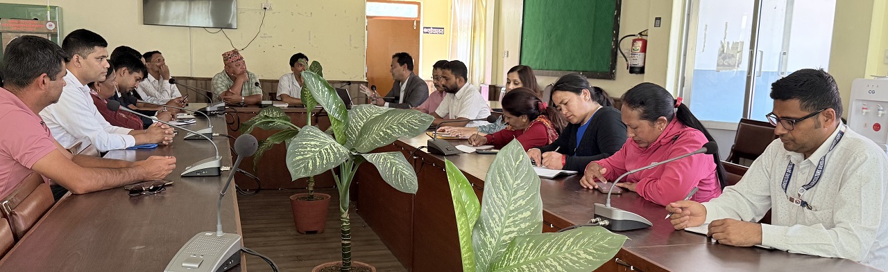 बसाईसराई रोक्न कृषि विकास रणनीति बनाउँदै वालिङ