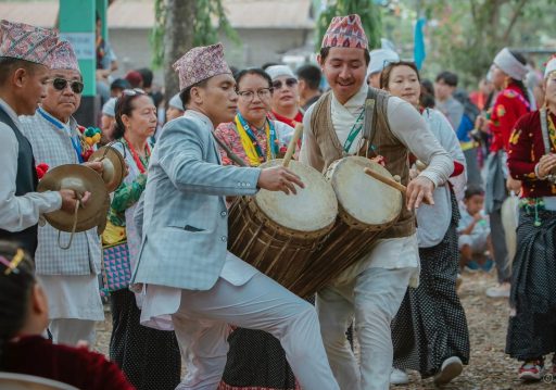 पुर्खाको सम्झना र प्रकृतिको आराधनामा धुमधामः उभौली साकेला