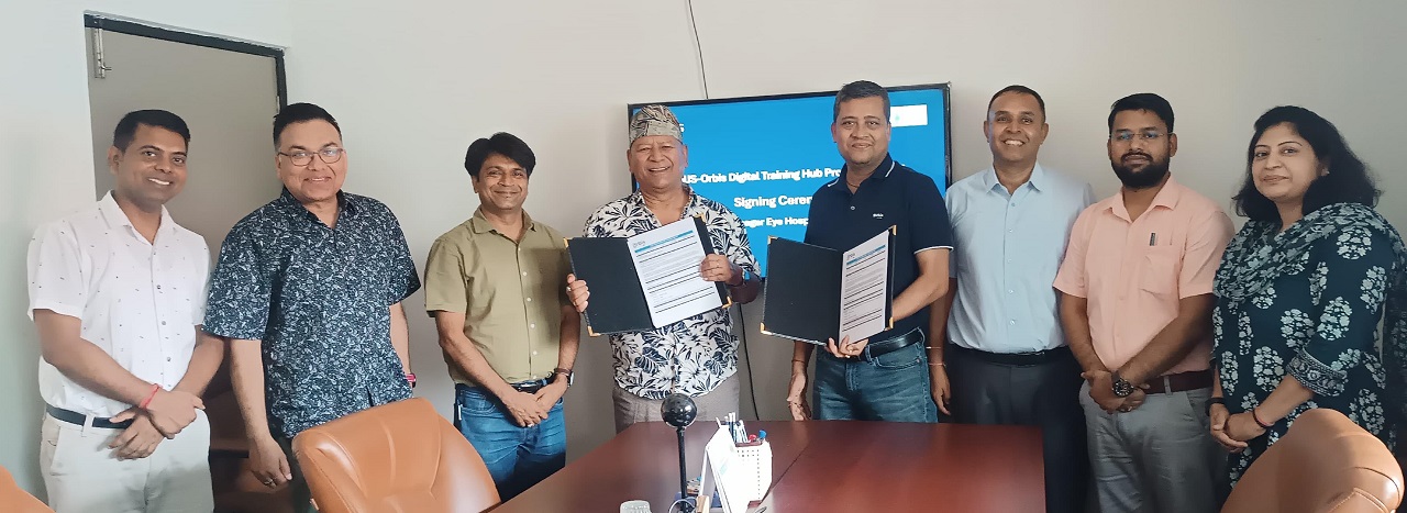 थालनी भयो विश्वस्तरीय आँखा स्वास्थ्यसम्बन्धी ‘डिजिटल’ तालिम
