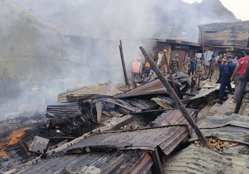 बाम्का बजार आगलागी घटना : पीडितलाई राहत उपलब्ध गराउन सरकारसँग माग