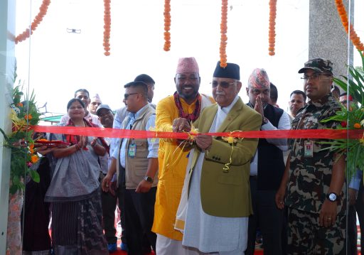 प्रधानमन्त्रीबाट जीवन विकास सामुदायिक अस्पताल उद्घाटन