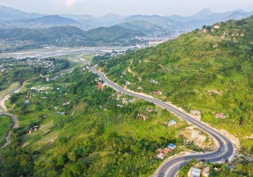 मुग्लिन पोखरा सडक विस्तार : पश्चिम खण्डमा ५३ प्रतिशत काम सकियो