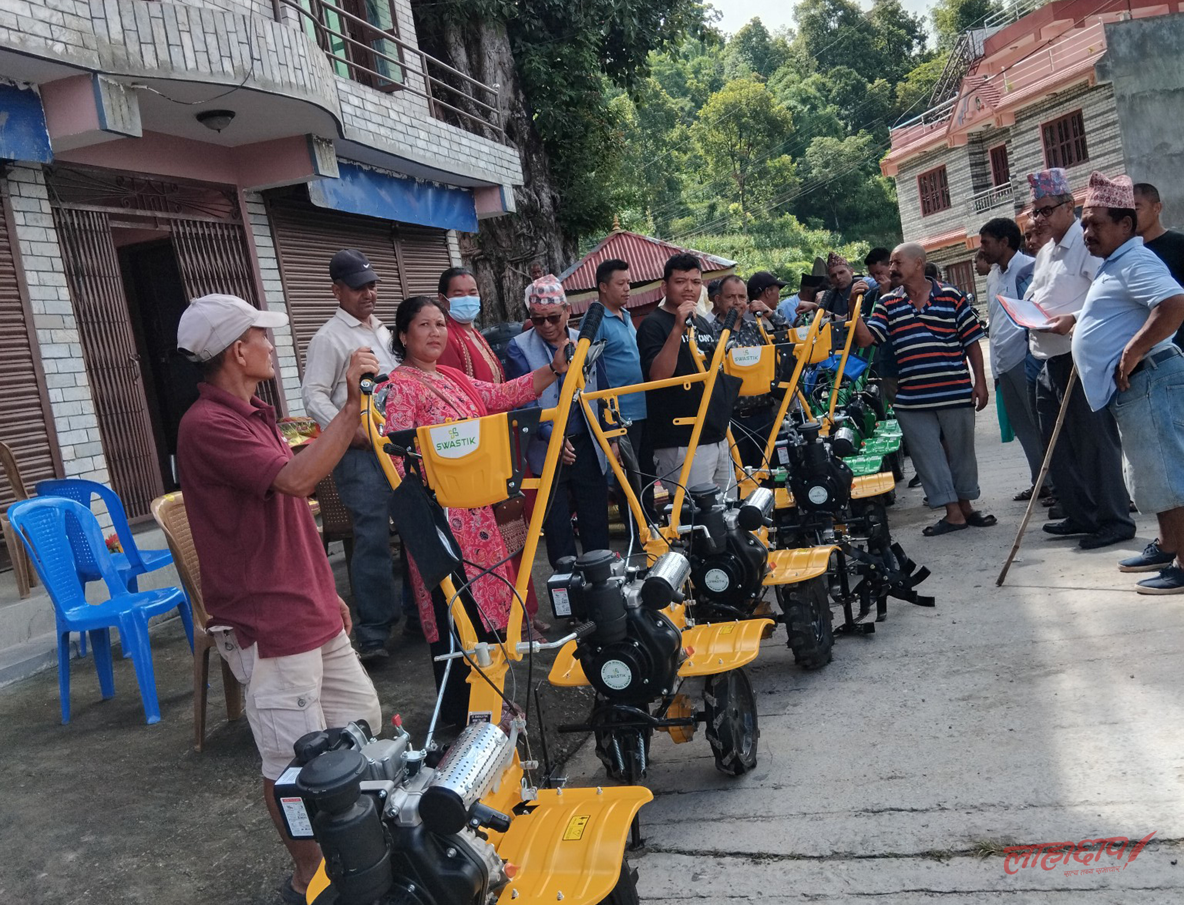 किसानलाई प्रविधिमैत्री बनाउन अनुदानमा हाते ट्र्याक्टर