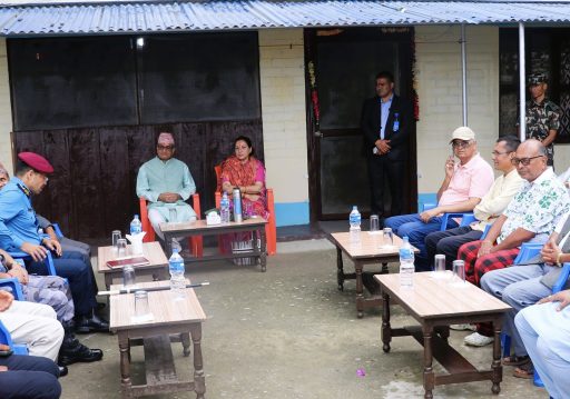 गृहमन्त्री लेखकद्वारा जिप्रका बैतडीको निरीक्षण