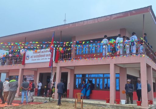 रु दुई करोड ३० लाख लागतमा प्रशासनिक भवन निर्माण सम्पन्न