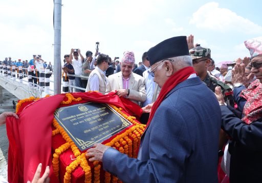प्रधानमन्त्रीबाट हुलाकी राजमार्गको रतुवा पुल उद्घाटन