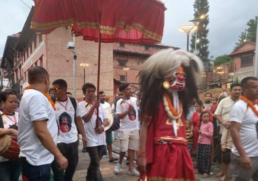 चार दशकपछि पशुपति क्षेत्रका टोलटोलमा लाखे नाच