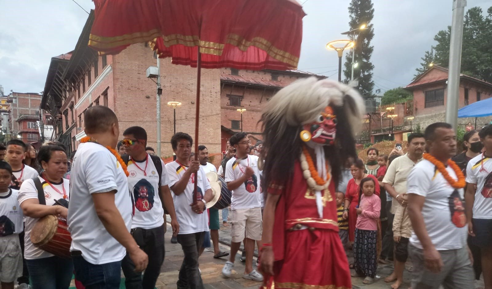 चार दशकपछि पशुपति क्षेत्रका टोलटोलमा लाखे नाच