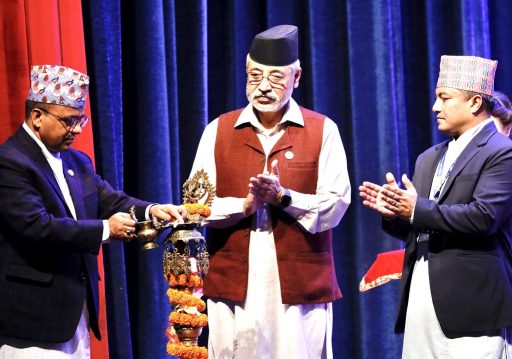 संस्कृति मन्त्रालयद्वारा विभिन्न विधामा प्रतिभा पुरस्कार समर्पण