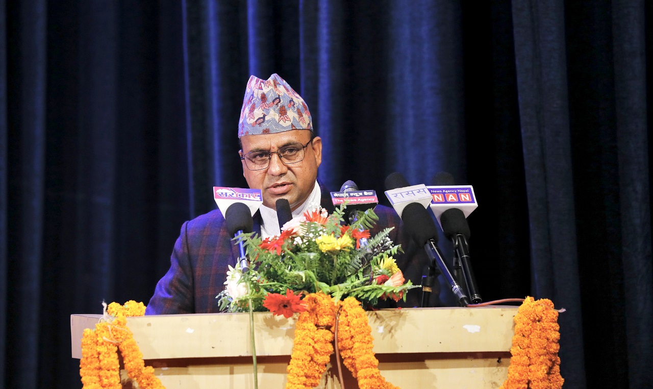 संस्कृति मन्त्रालयद्वारा विभिन्न विधामा प्रतिभा पुरस्कार समर्पण