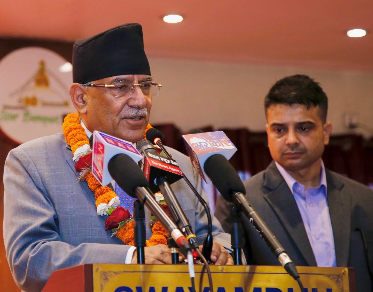 “कुलिङ पिरियडमा एमालेले अन्ततः म्याउ गर्‍यो”- अध्यक्ष प्रचण्ड