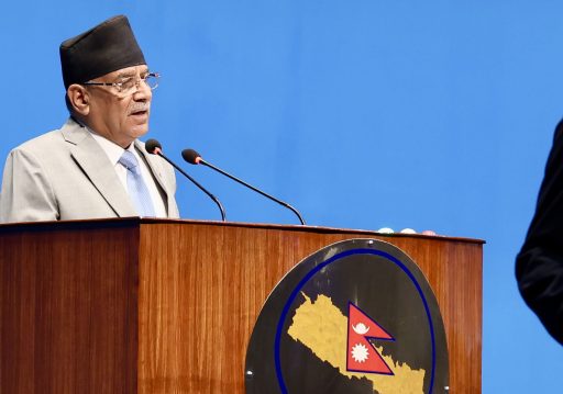 मल बिना रोपाईं, बिना सिँचाइँ सुक्दै छ धान, मल र बिजुली कहाँ गयो ? : अध्यक्ष प्रचण्ड
