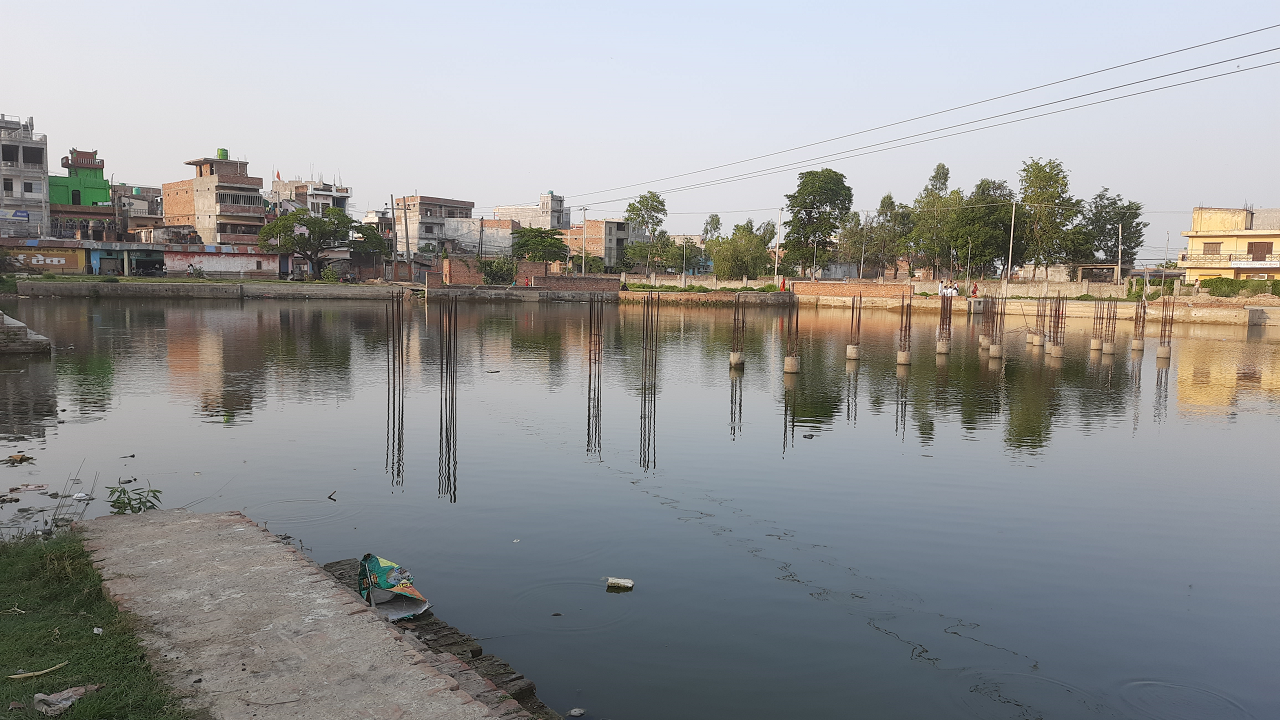 पोखरी सौन्दर्यकरण अभियान निष्प्रभावी