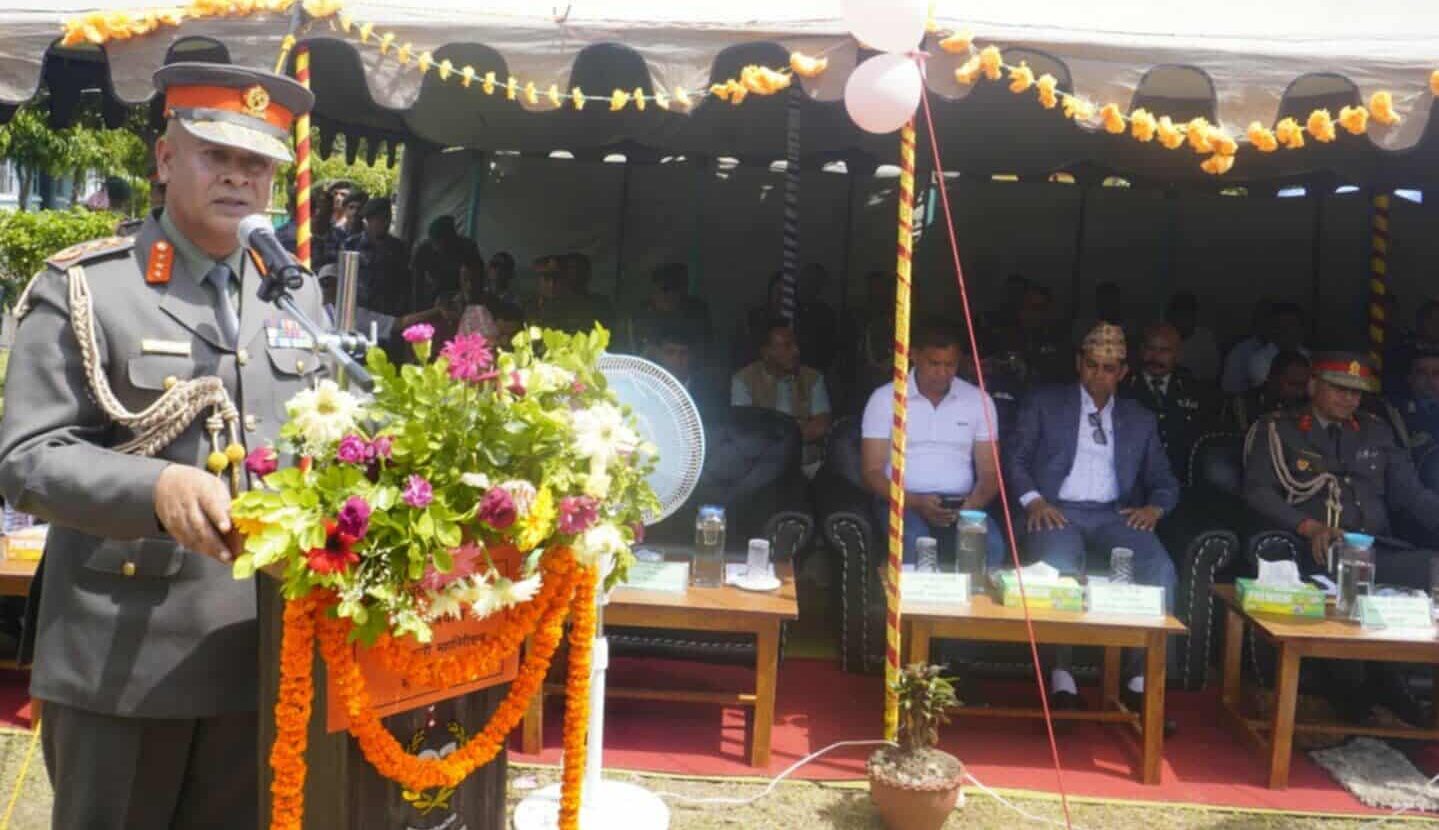 नागरिकप्रति समर्पित भई खटिन सशस्त्र प्रहरी महानिरीक्षक अर्यालको निर्देशन