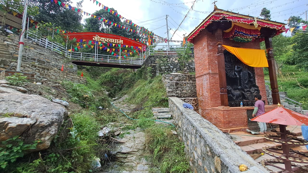 श्रीकृष्णको विराटस्वरुप मूर्तिको प्राणप्रतिष्ठा