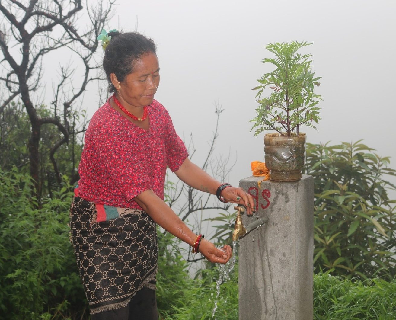 बल्थलीका दुई बस्तीमा पुनः खानेपानी उपलब्ध
