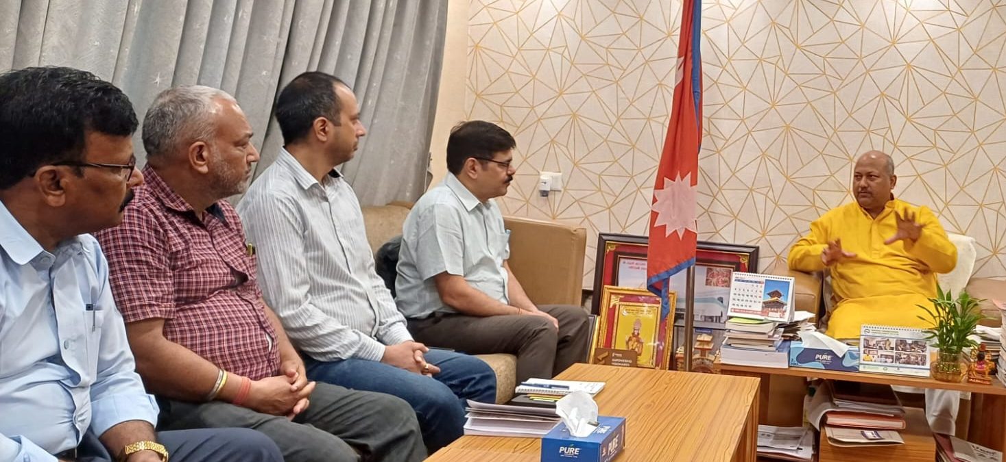 मुख्यमन्त्री सिंहसँग भारतीय प्रतिनिधिमण्डलको भेट