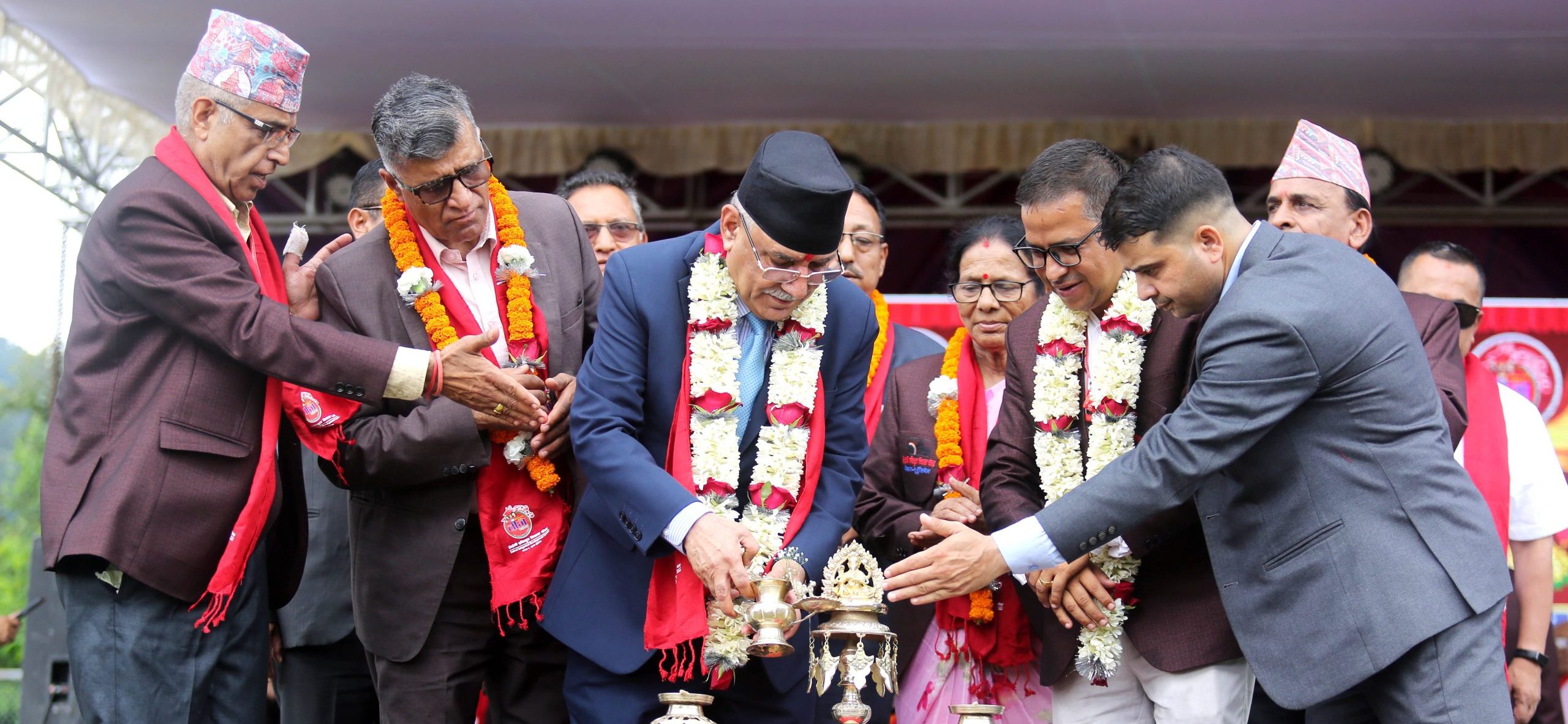 सुशासन कायम गर्ने अभियानमा छौँ : अध्यक्ष दाहाल