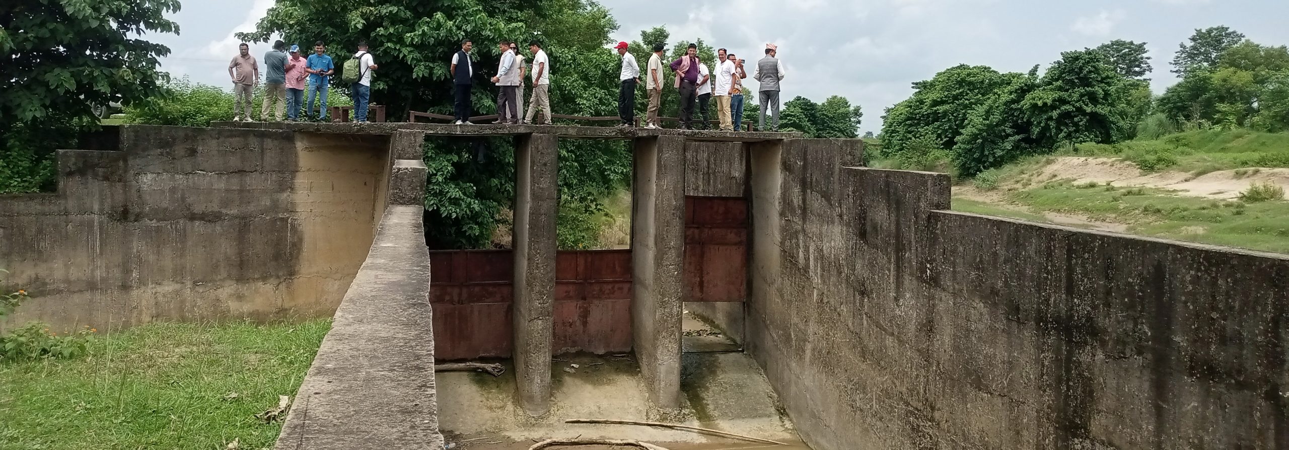 छपन्न वर्षअघि निर्माण गरिएको गुर्गी सिँचाइ आयोजना अलपत्र