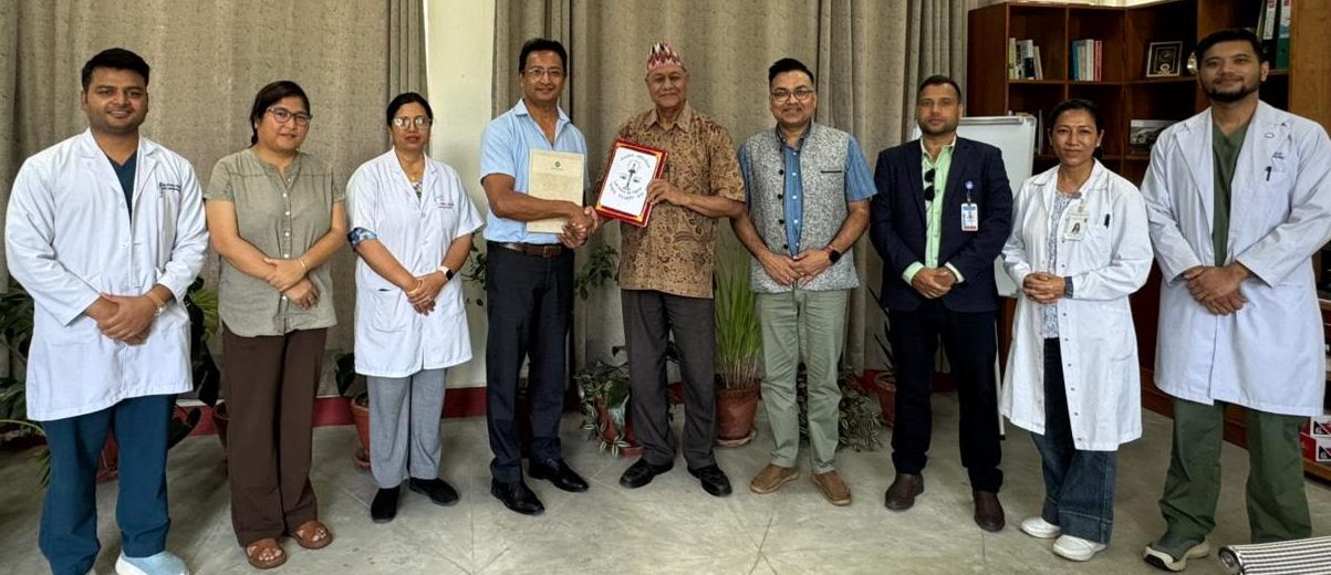 नेपाल नेत्रज्योति सङ्घ र धुलिखेल अस्पतालबीच आँखा उपचारमा सहकार्य