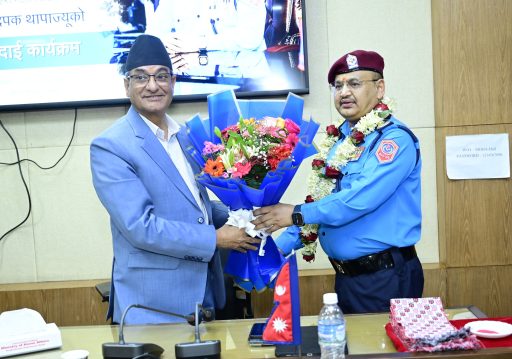 आईजीपी दीपक थापा कार्यकाल पुरा गरि प्रहरी हेडक्वार्टरबाट बिदा भए