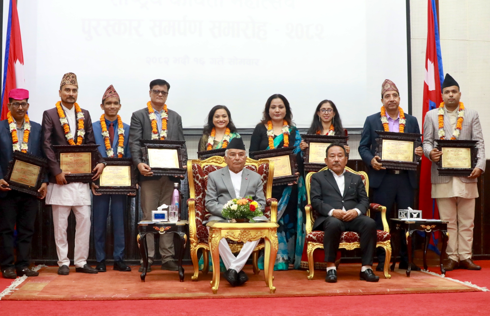 समृद्धिका लागि कला, साहित्य संस्कृतिको विकास हुनुपर्छः राष्ट्रपति पौडेल