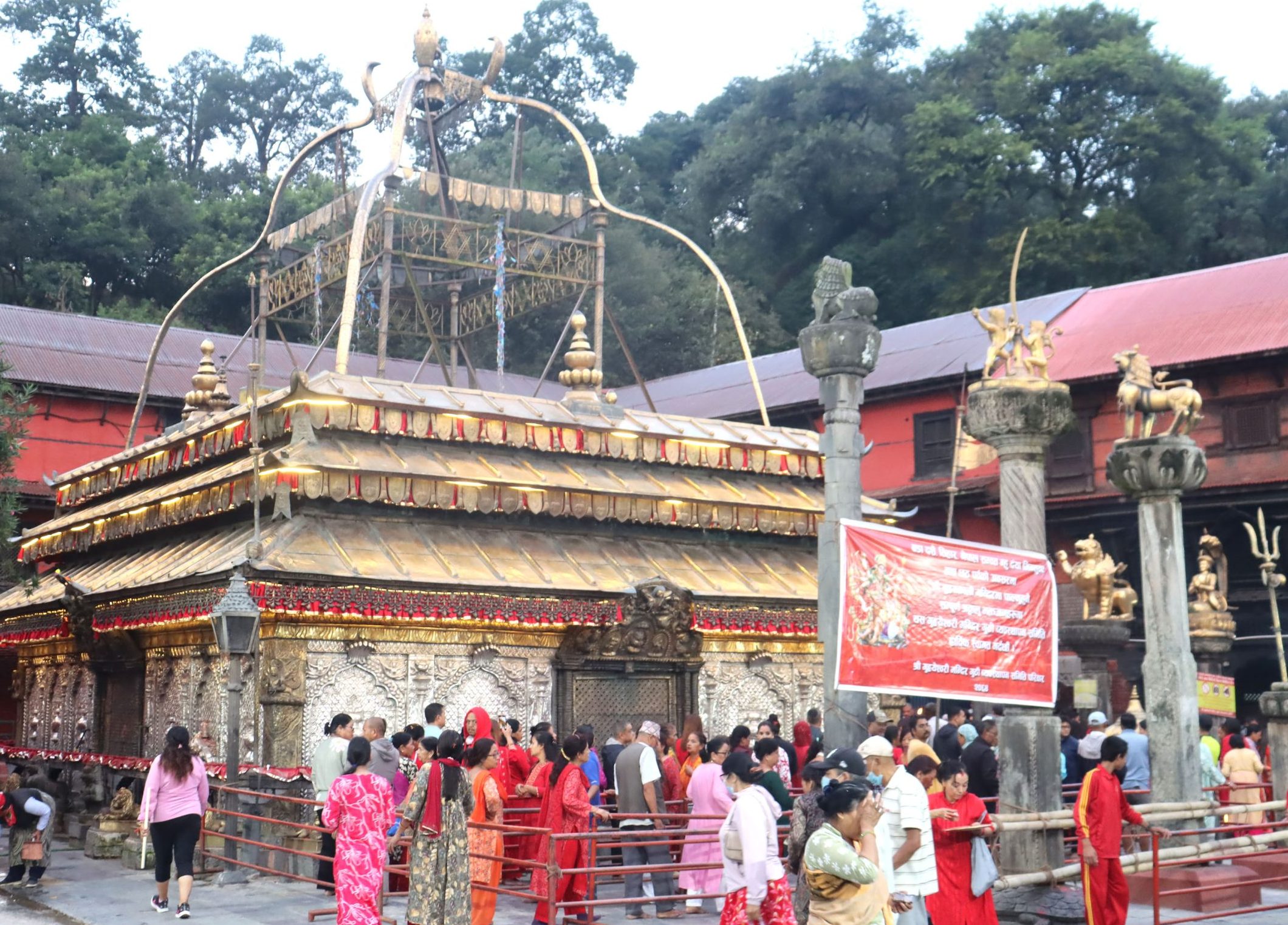 गीत सङ्गीत क्षेत्रमा लागेकाले विशेष पूजा आराधना गरिने चन्द्रघण्टा देवीको साधना गरिँदै