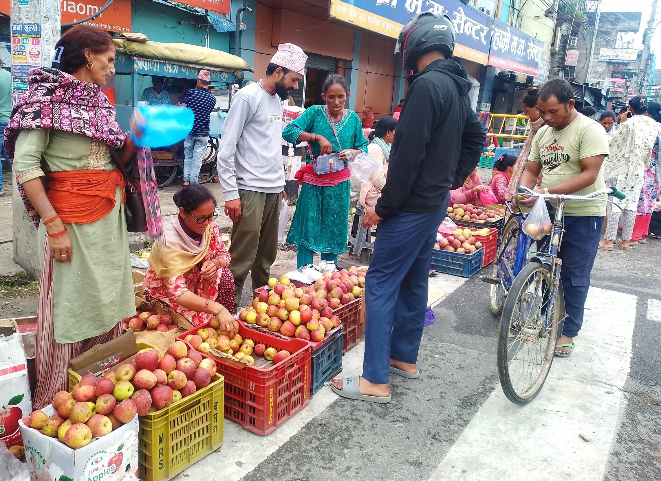 उपभोक्ताको रुचिमा कर्णालीको स्याउ