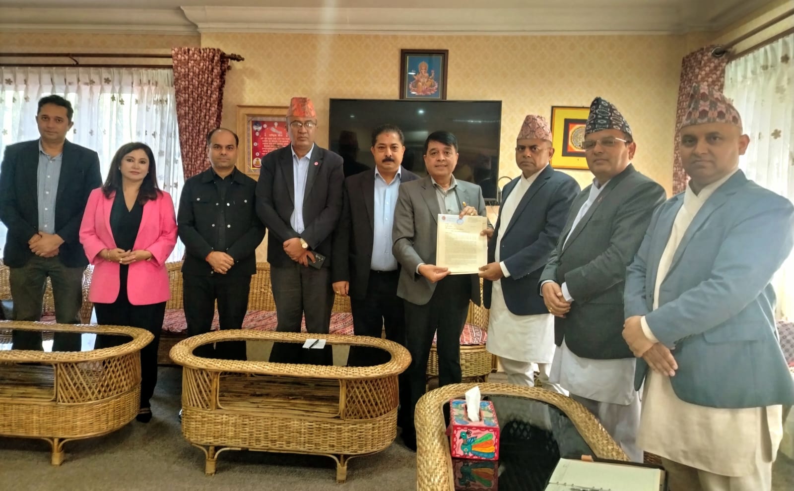 व्यावसायिक एवं व्यक्तिगत सम्पत्तिमाथि आक्रमण नहुने सुनिश्चितता गर्न महासङ्घको माग