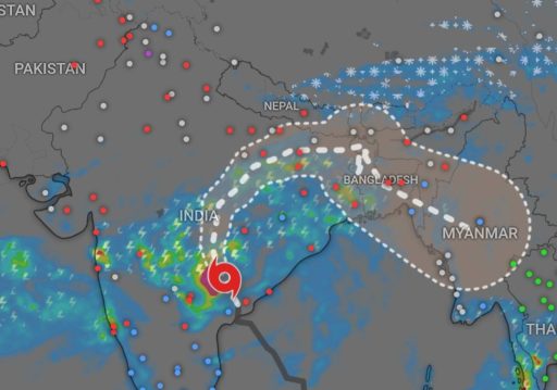 देशका विभिन्न भागमा पश्चिमी वायु र ‘मोन्था’ चक्रवातको आंशिक प्रभाव