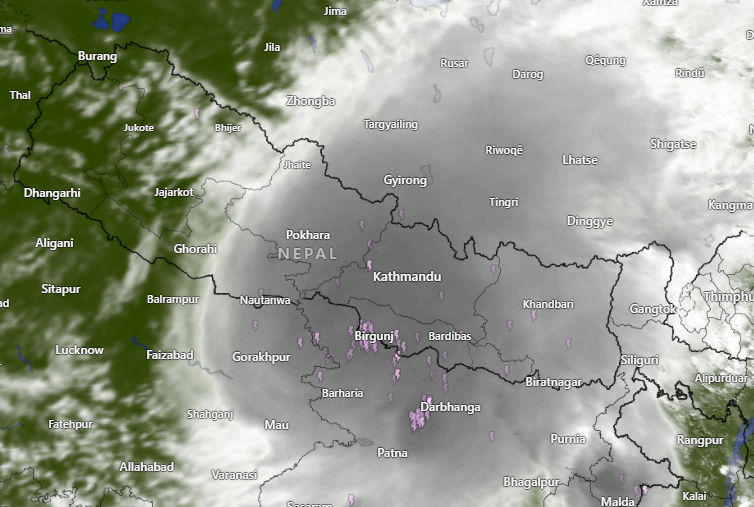 जल तथा मौसम विज्ञान विभागले जारी गरेको १० बुँदे अपडेटमा के छ?
