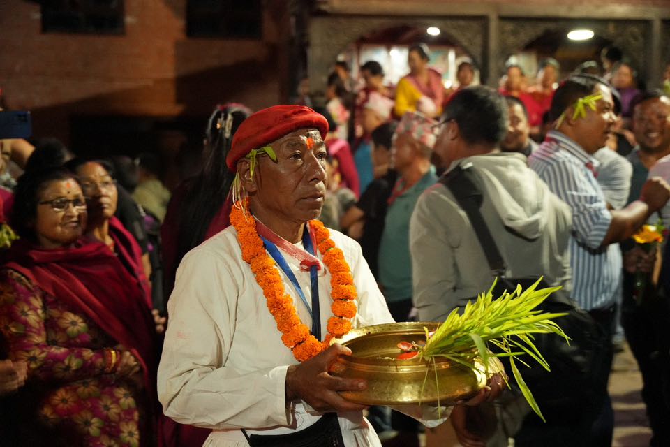 मध्यपुर थिमिमा ‘खाँ पिहाँवईगु’ जात्रा सम्पन्न