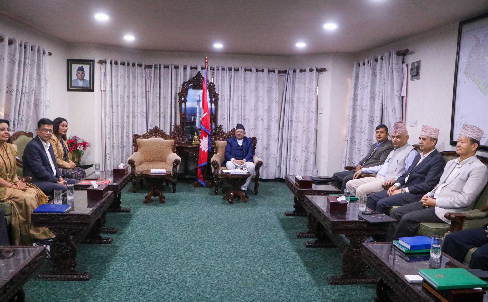 सभामुख घिमिरे र राजनीतिक दलका प्रतिनिधिबीच छलफल, रस्वापा अनुपस्थित
