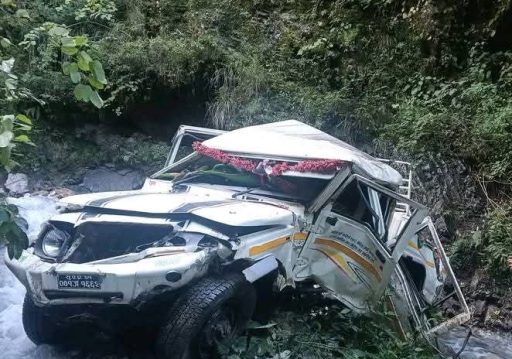 जिप दुर्घटनामा एक जनाको मृत्यु
