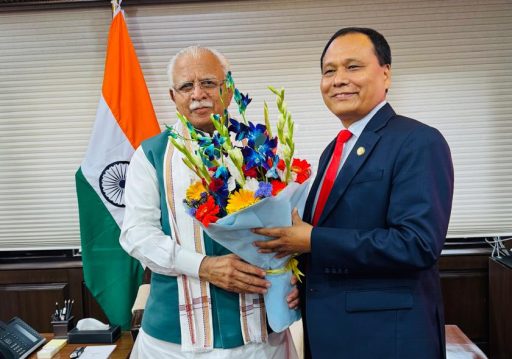 ऊर्जामन्त्री घिसिङ र भारतका विद्युत्मन्त्री खट्ठरबीच भेटवार्ता