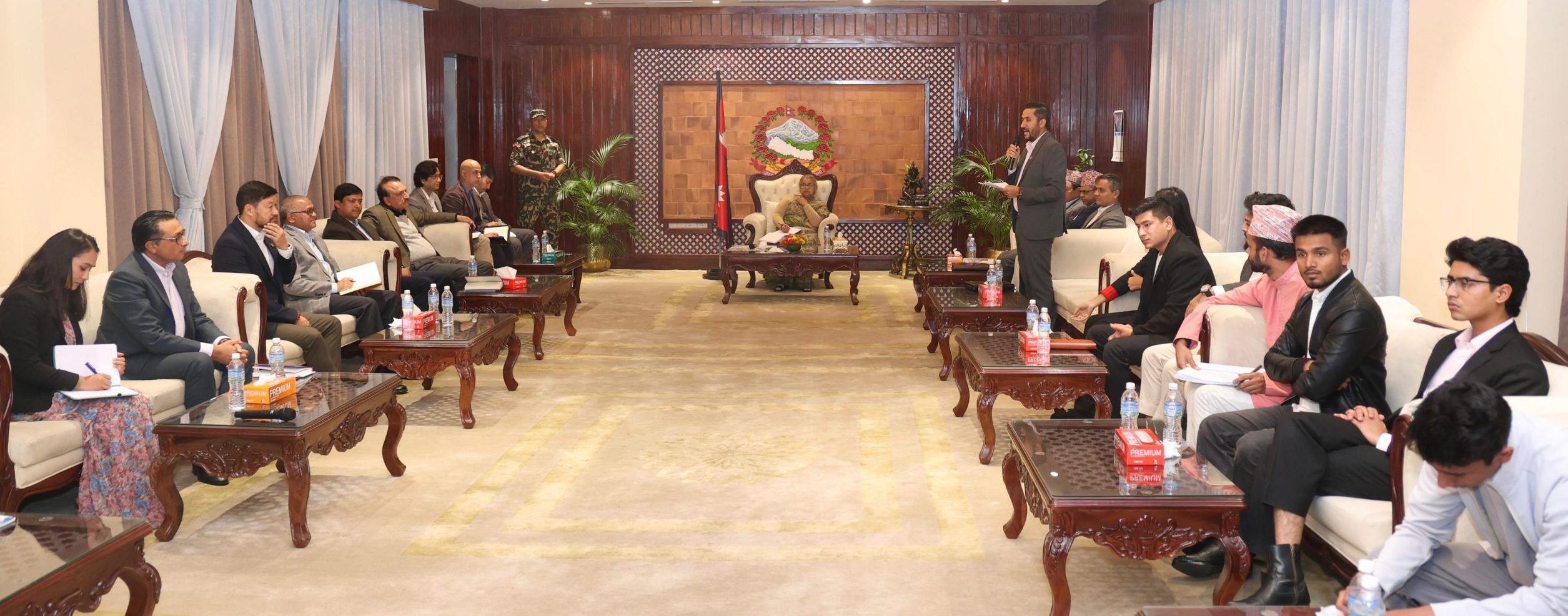 त्रिपक्षीय छलफलले निर्वाचनका लागि वातावरण बनाएको छः नेताहरु