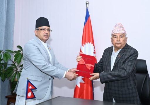 राष्ट्रपतिसमक्ष आयोगको वार्षिक प्रतिवेदन पेस