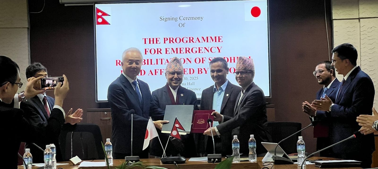 बिपी राजमार्ग पुनःनिर्माण र मर्मतका लागि जापान सरकारबाट दुई अर्ब ६० करोड अनुदान सहयोग