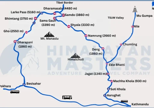 मनास्लु क्षेत्रमा एक विदेशी पर्यटक पहिरोमा पुरिइन्